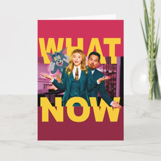 トム&ジェリー・ウィズ・カイラ・アンド・テランス – 今は? カード (正面)