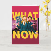 トム&ジェリー・ウィズ・カイラ・アンド・テランス – 今は? カード (黄色い花)