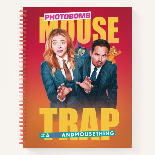 トム&ジェリー・ウィズ・カヤ&テランス – マウス・トラップ ノートブック (正面)