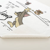 トム&ジェリー「サーフィンの時だ」 シェルパブランケット (3/4)