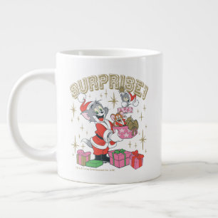トム、ジェリー、ニブブルスホリデーサプライズ ジャンボコーヒーマグカップ