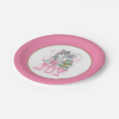 トム、ジェリー、ニブル飾ズの喜び ペーパープレート (アングル)