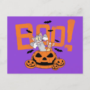 トム&ジェリー  ハッピーハローウィン ポストカード