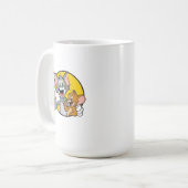 トム&ジェリー・マグ魔法-スマイルで飲む! コーヒーマグカップ (正面左)