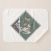 トム&ジェリー「冒険の時間だ」 シェルパブランケット (正面(横))