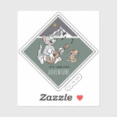 トム&ジェリー「冒険の時間だ」 シール (シート)