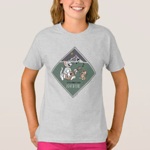 トム&ジェリー「冒険の時間だ」 Tシャツ