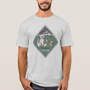 トム&ジェリー「冒険の時間だ」 Tシャツ