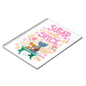 トム&ジェリー – 砂糖とスパイス ノートブック (左側)