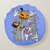 トム&ジェリー | Boo to Tom ラウンドクッション (裏面)