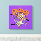 トム&ジェリー | Jerryは怖い キャンバスプリント (インサイチュ (ウッドフロア))