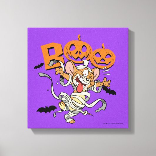 トム&ジェリー | Jerryは怖い キャンバスプリント (正面)