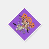 トム&ジェリー | Jerryは怖い スタンダードカクテルナプキン (角)