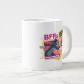 トム&ジェリーBFFs写真絵文字コラージュ ジャンボコーヒーマグカップ (正面右)