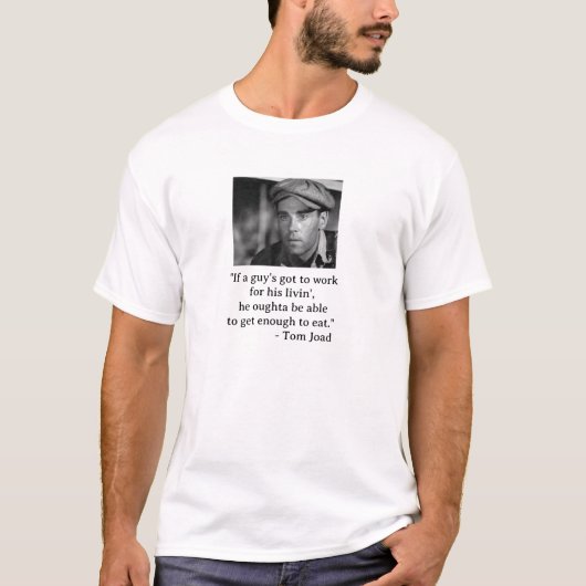 トム・ジョード Tシャツ (正面)