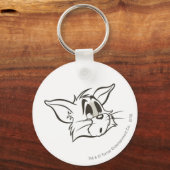 トム・スリーピー・キャット キーホルダー (正面)