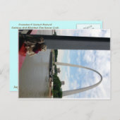 トム・ソーワイエ川船のフランス語とレナート ポストカード (正面/裏面)