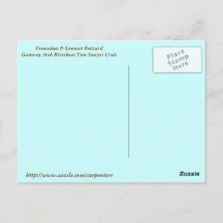 トム・ソーワイエ川船のフランス語とレナート ポストカード