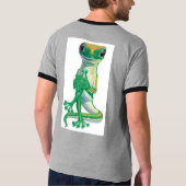 トム・ディレイ及びGeico Tシャツ (裏面)