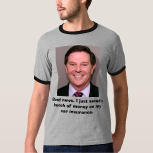 トム・ディレイ及びGeico Tシャツ