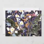 トム・トムソンによるカナダのワイルドフラワー カード (正面)