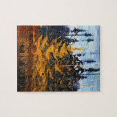 トム・トムソンによる美しいカナダの秋の森 ジグソーパズル (横)