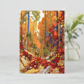 トム・トムソンのアート素晴らし、秋のガーランド。 シーズンカード (スタンド正面)