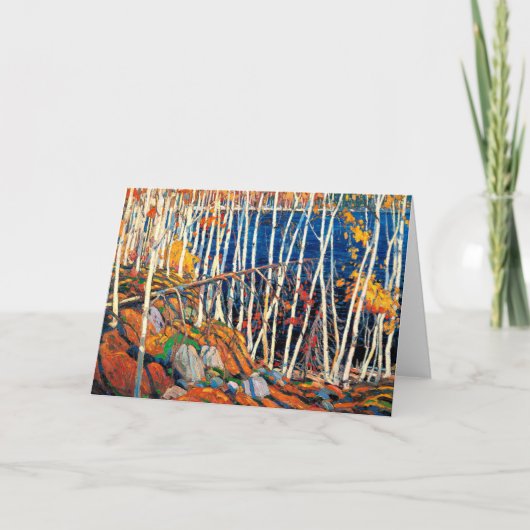 トム・トムソン素晴らしのノースランドでの芸術 カード (正面)