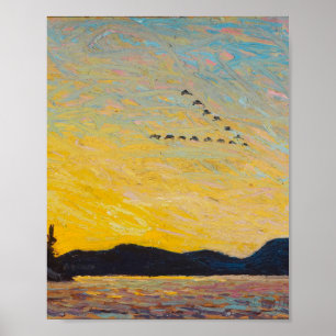 トム・トムソン絵画のヴィンテージカナダの風景 ポスター