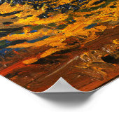 トム・トムソン絵画ズ・タマラックス・カナディアン・ウィルダネス ポスター (角)