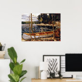 トム・トムソン – カヌー ポスター (ホームオフィス)