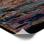 トム・トムソン – サンセット,カヌー湖 ポスター (角)