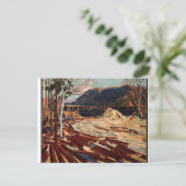 トム・トムソン・ザ・ドライブ・カナダの伐採 ポストカード (スタンド正面)