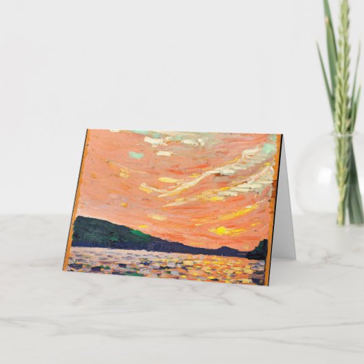 トム·トムソン-スモーク·レイク カード (正面)