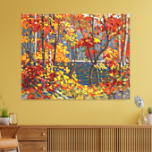 トム・トムソン – プール人気があるの絵を描、 キャンバスプリント (インサイチュ (リビング))