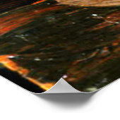 トム・トムソン – 湖と赤の木 ポスター (角)