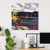 トム・トムソン – 秋,アルゴンキンパーク ポスター (ホームオフィス)