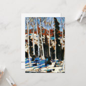 トム・トムソン – 3月。 カード (正面/裏面インサイチュ)