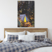 トム・トムソン – CAMPFIRE 1916 キャンバスプリント (インサイチュ (寝室))