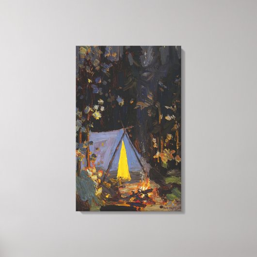 トム・トムソン – CAMPFIRE 1916 キャンバスプリント (正面)