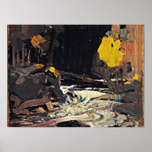 トム・トンプ素晴らしンによる川のアート。 ポスター