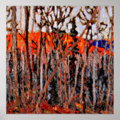 トム・トンプ絵画ンのアルゴンキン・パーク ポスター (正面)