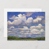 トム・ト絵画ムソンズ夏の日 ポストカード (正面/裏面)