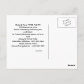 トム・ブラクストン ポストカード (裏面)