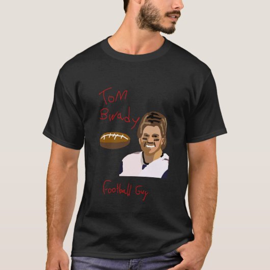 トム・ブワデイ・フットボール・ガイ Tシャツ (正面)