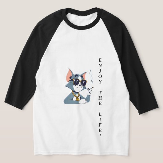 トム プリント Tシャツ (レイダウン)