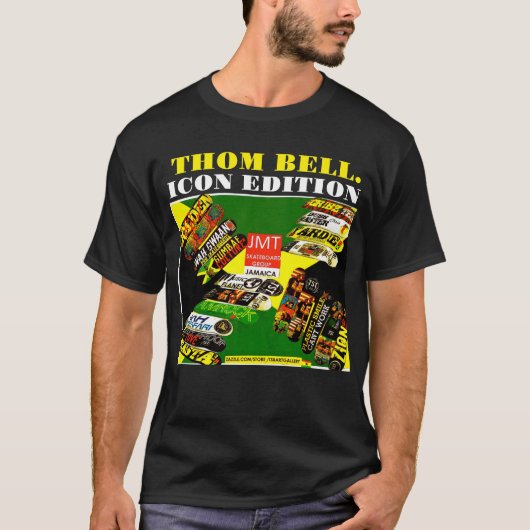 トム・ベル。ベーシックダークTシャツ Tシャツ (正面)