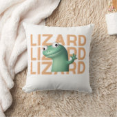 トム・ホップの枕 – Mischief Mode! 🦎💥" クッション (ブランケット)