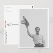 トム・ミックスは男の子のグループを楽しむ ポストカード (正面/裏面)