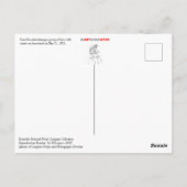 トム・ミックスは男の子のグループを楽しむ ポストカード (裏面)